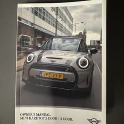 2022 Mini Cooper MINI Cooper  Factory Owners Manual Set & Case OEM