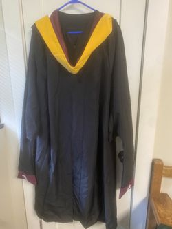 FREE Black TAMU graduate Robe With Stole. 