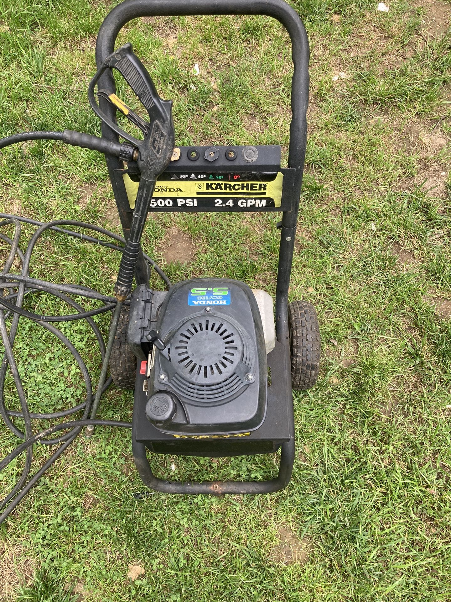 Honda 2500 Psi pressure Washer