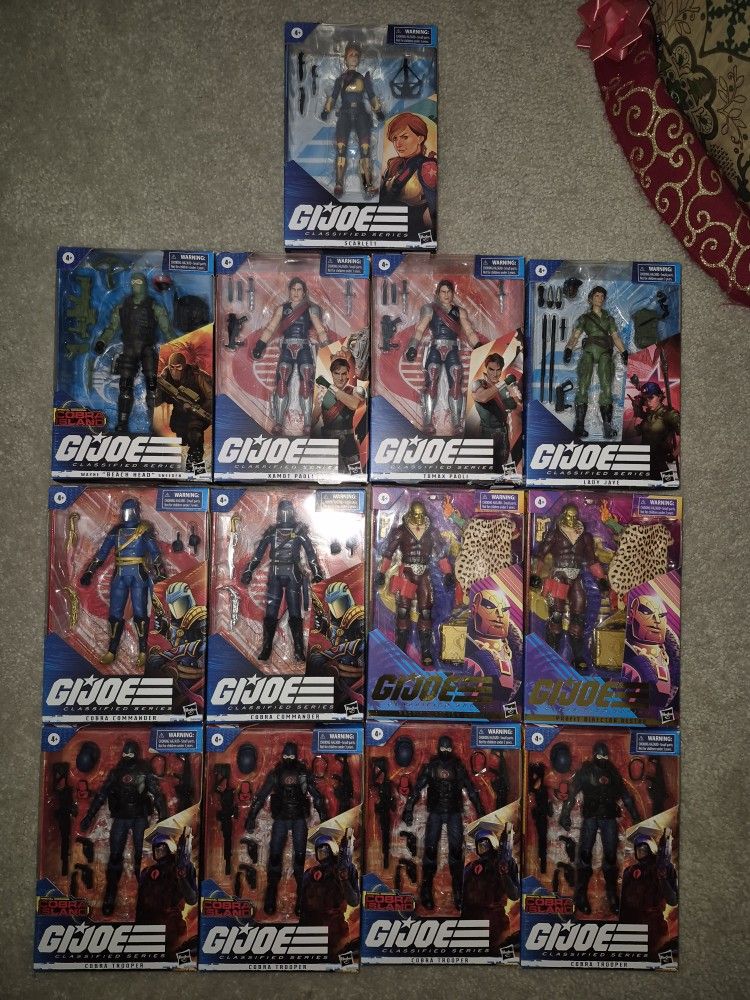 Gi Joe Classified Lot