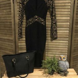Black And Gold Dress