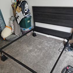 Queen/Full Size Bed Frame HEADBOARD NOT INCLUDED