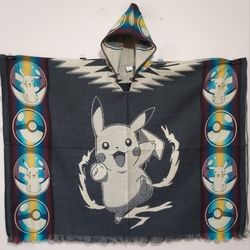 Pikachu Hooded Poncho 