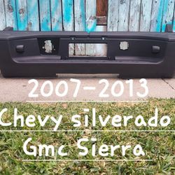 2007-2013 Chevy Siverado/Gmc Sierra   Rear Bumper Chrome/Defensa Cromada