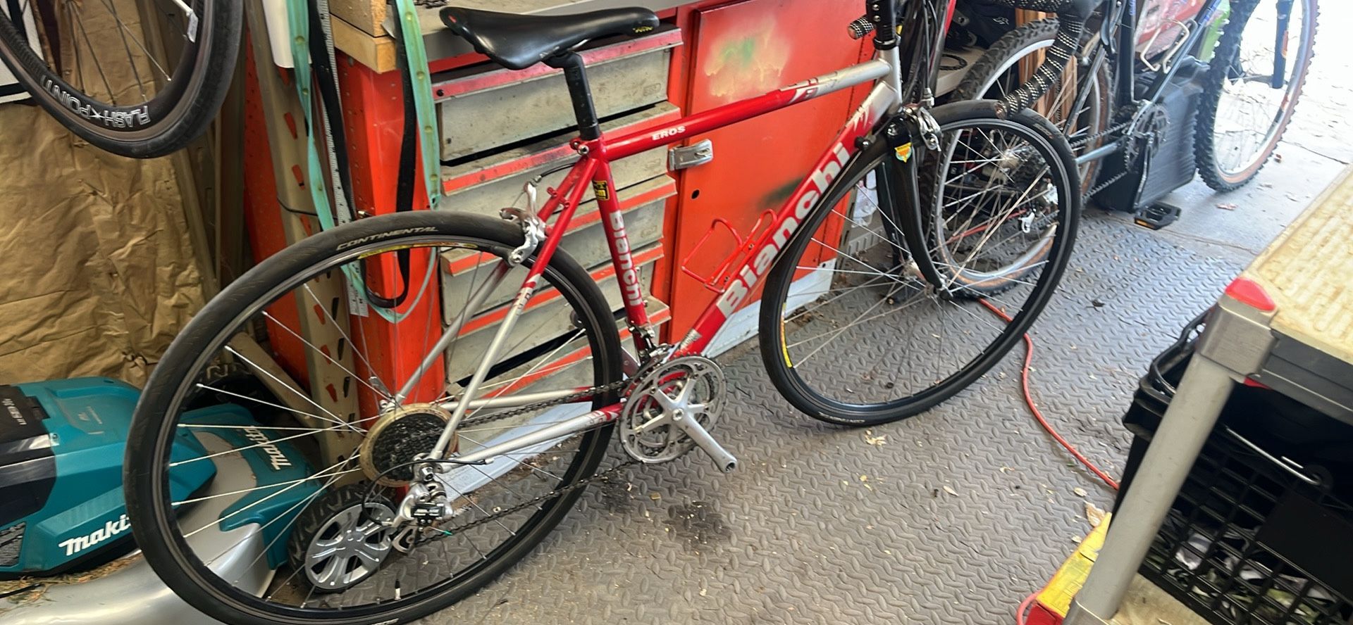 51cm Bianchi Eros road bike