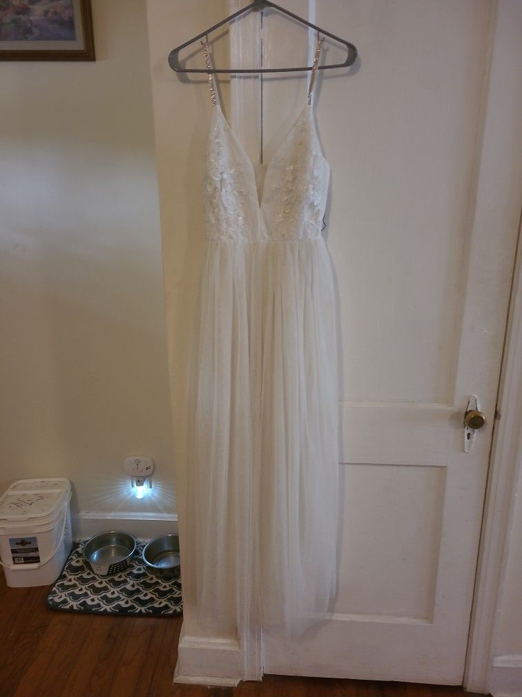 Brand New Beautiful Boho Wedding Gown