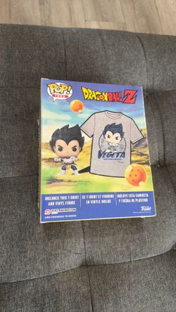 Funko Pop DBZ Vegeta Tee