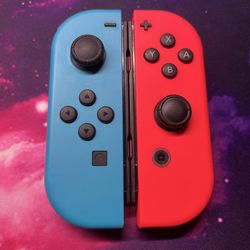 $55 Official Nintendo Switch joy cons (red & blue)