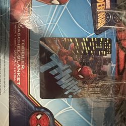 Spider Man Toddler Blanket 