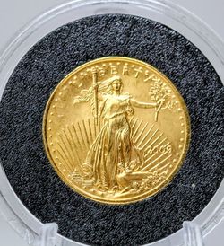 2000 US 1/10 oz eagle gold coin BU