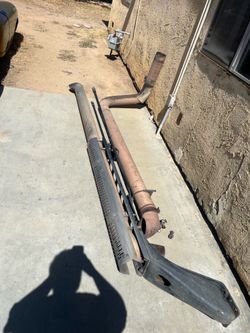 Semi truck exhaust
