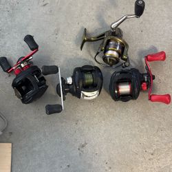 Assorted Fishing Reals 