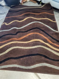 Contemporary Brown Rug