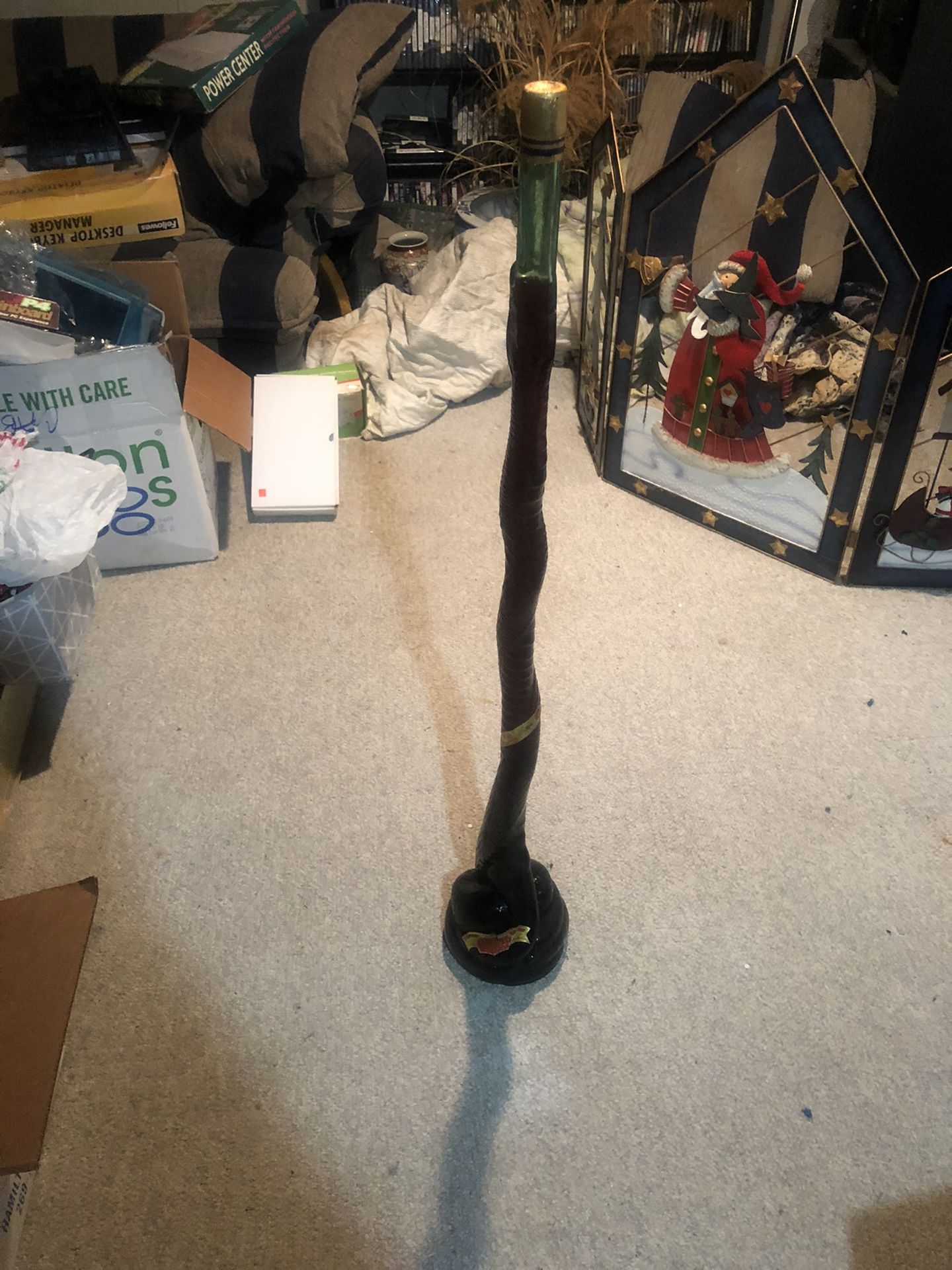 Antique Wine Bottle From Italy