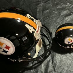 Steelers Memorabilia Helmet Frames