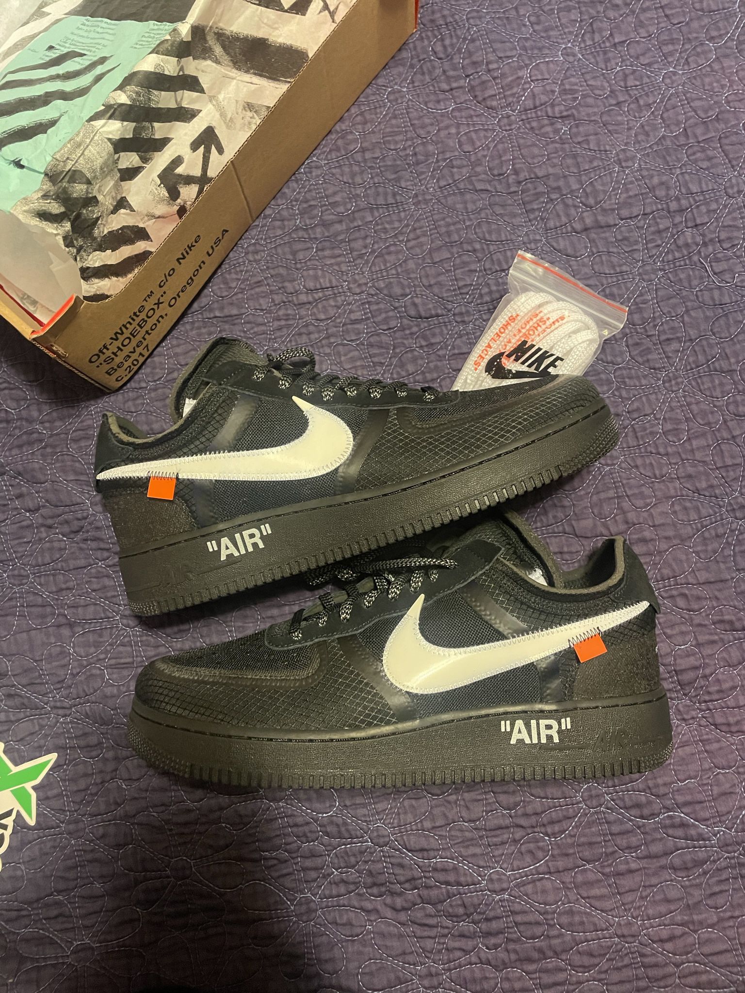 Nike Off-White Air Force 1 “Brooklyn” for Sale in Lawrenceville, GA