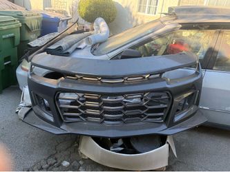 2010-2015 carbon fiber hood and front bumper