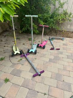 Free scooters and kids car