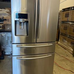 🔥SALE🔥 REFRIGERATOR - SAMSUNG 4 DOOR FRENCH DOOR WATER DISPENSER/used 90 Days Warranty 