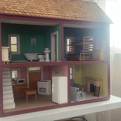 Wood Doll House