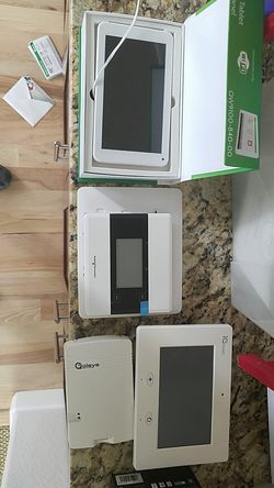 Alarm.com Qolsys full alarm, camera, and tablets