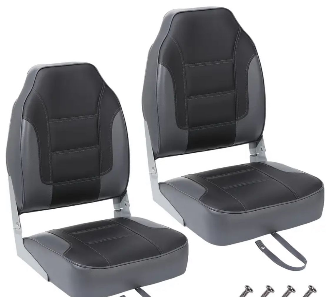 2 Unopened Folding Boat Seats