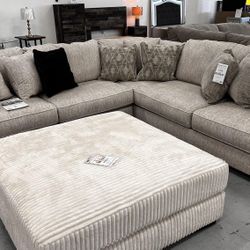 Deep Seating Ultra Comfy Throw Pillows L Shape Large Sectional Brand New In Stock