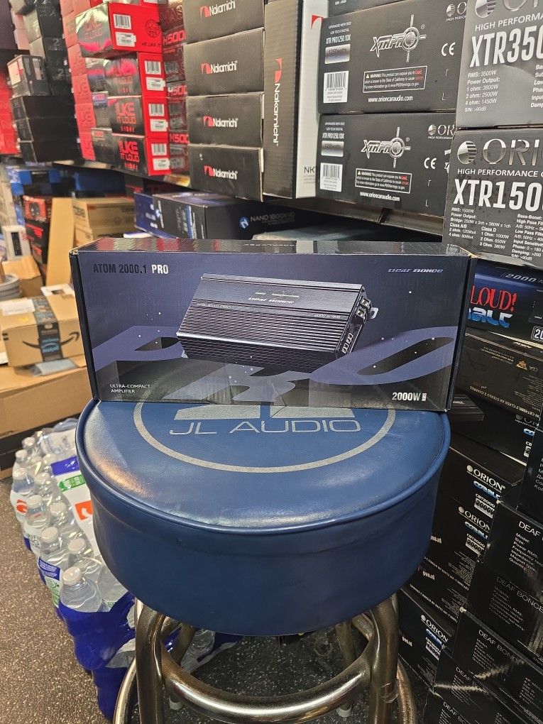 atom 2000.1 pro ultra compact amplifier 2000w rms