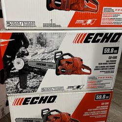 Echo Gas Powered Rear Handle Chain Saw 