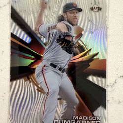 2015 Topps High Tek Baseball Waves Parallel - Madison Bumgarner - Giants