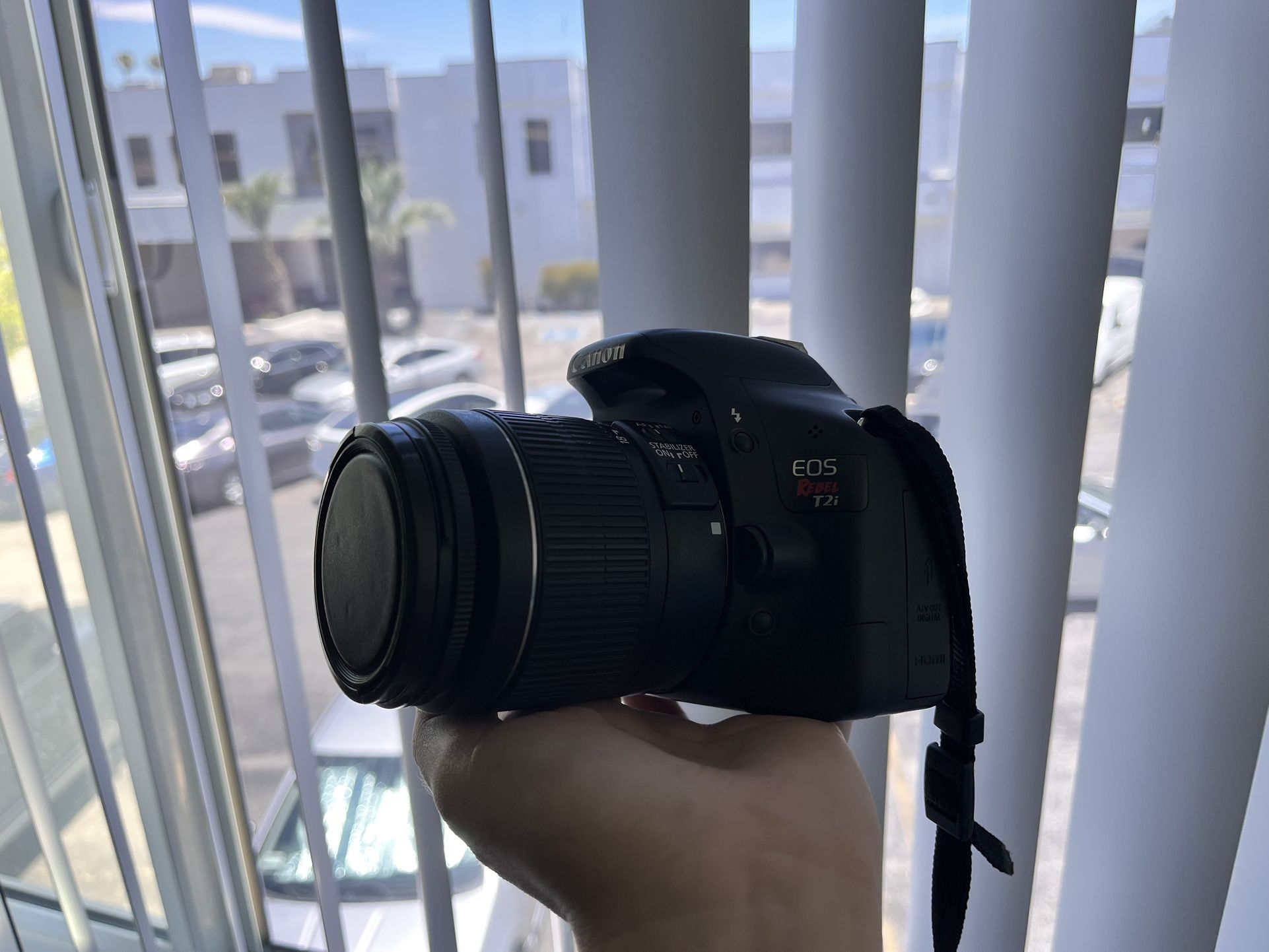 Canon EOS Rebel T2i Camera And Accessories