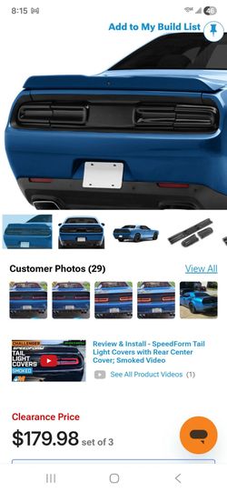 rear blackout tailight covers