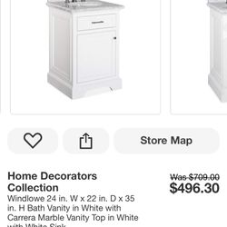 24in Bathroom Vanity 