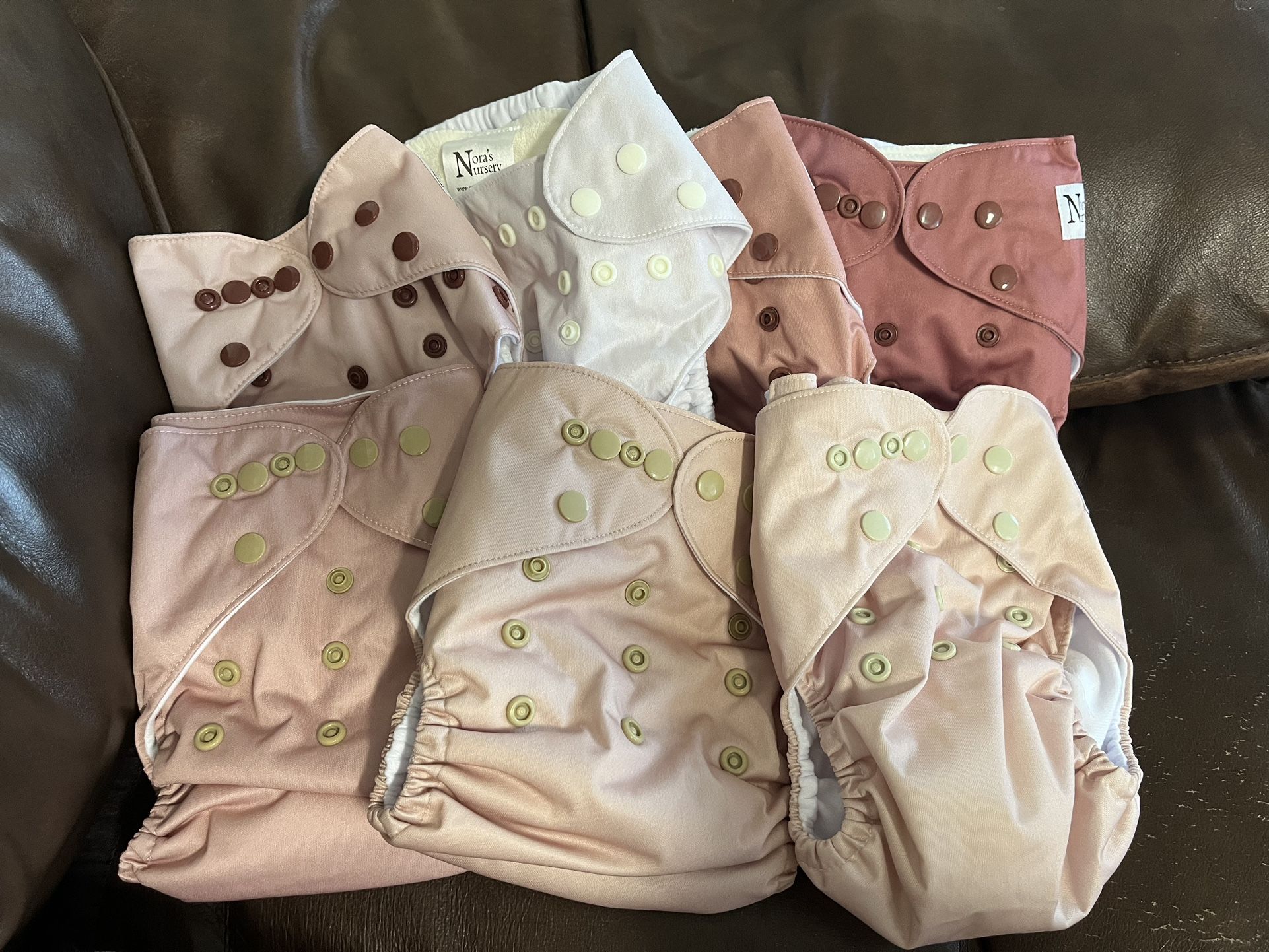 Nora’s Nursery Cloth Diapers NEVER USED