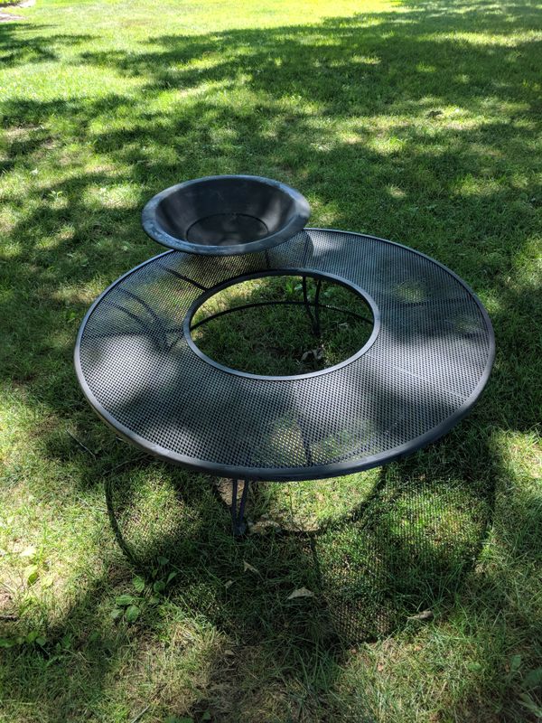 Wrought Iron Fire Pit Table For Sale In Saint Charles Mi Offerup