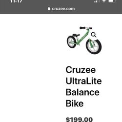 Cruzee balance bike