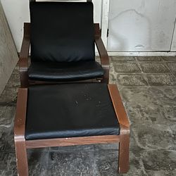 Chair And Footstool 