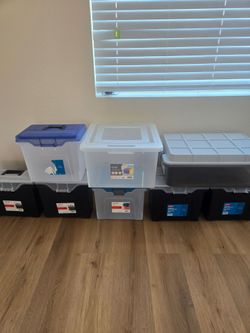 plastic box