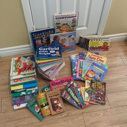 Huge Garfield Collection Of Books
