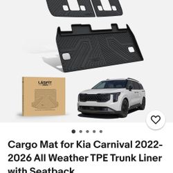 2022-26 Kia Carnival Cargo Mat