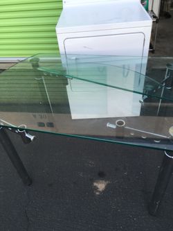 Glass table