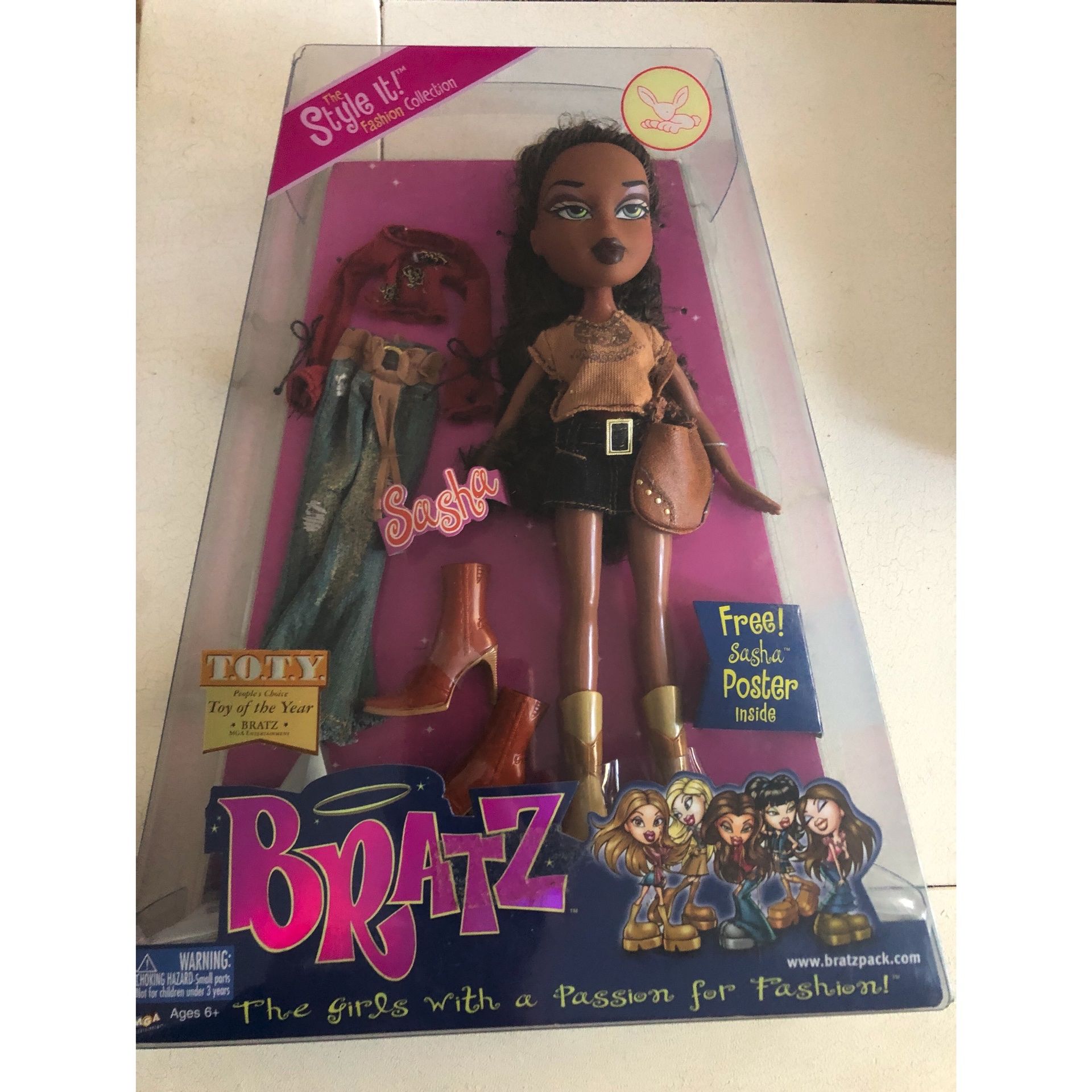 MGA entertainmen First Edition Bratz Doll Sasha