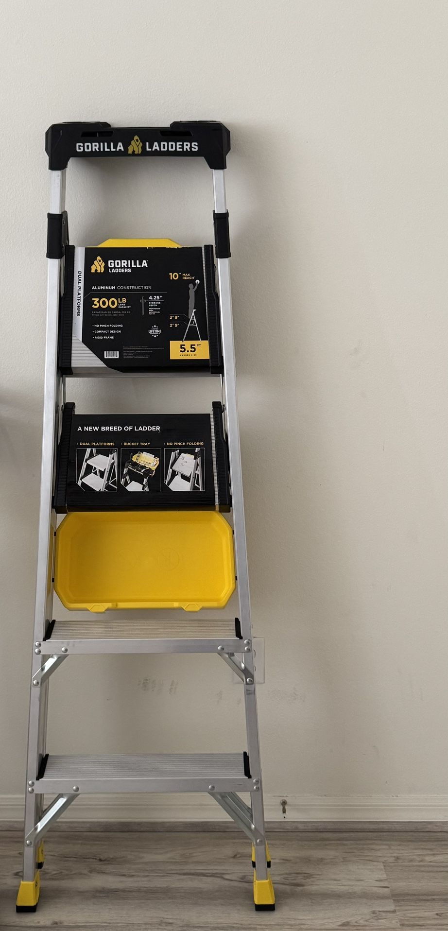 GORILLA Ladder ,like New. Only Used Twice