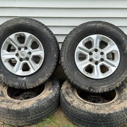 17 “ 6 Lug Toyota Rims/tires