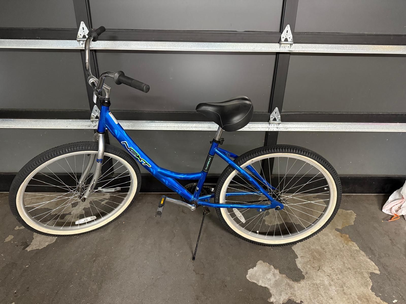 Blue Girl Cruiser Bike