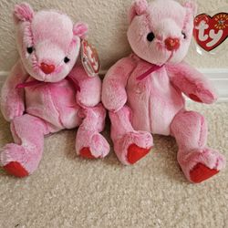 Beanie Babies Valentine Bear Valentine Gift Collectable Bears 