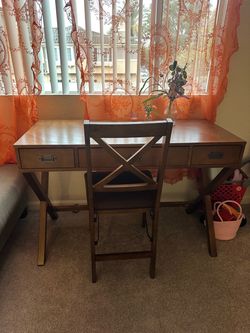 Desk and Chair