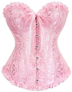 Corset Pink. Size-S-M-L-XL