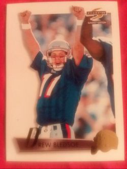 Drew Bledsoe 95 Score Summit Edition Promo Card