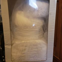 David's Bridal Wedding Dress. 